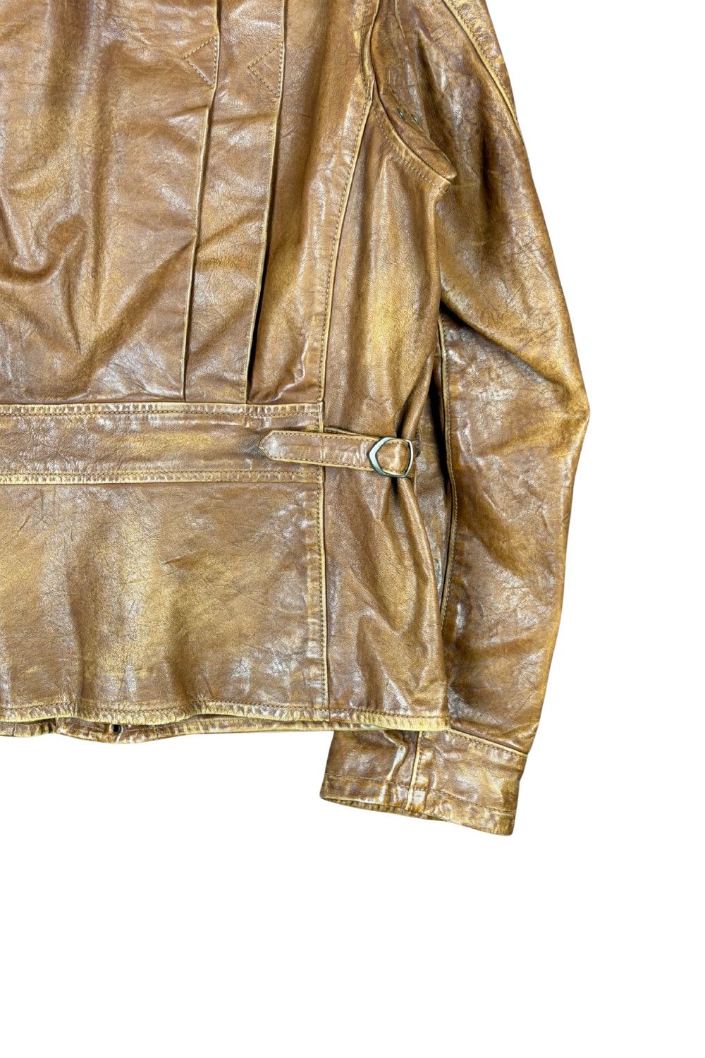 Polo Ralph Lauren fw01 Polo Ralph Lauren Leather Field / Pilot Jacket– Size US M / EU 48-50 / 2 - 19 Thumbnail