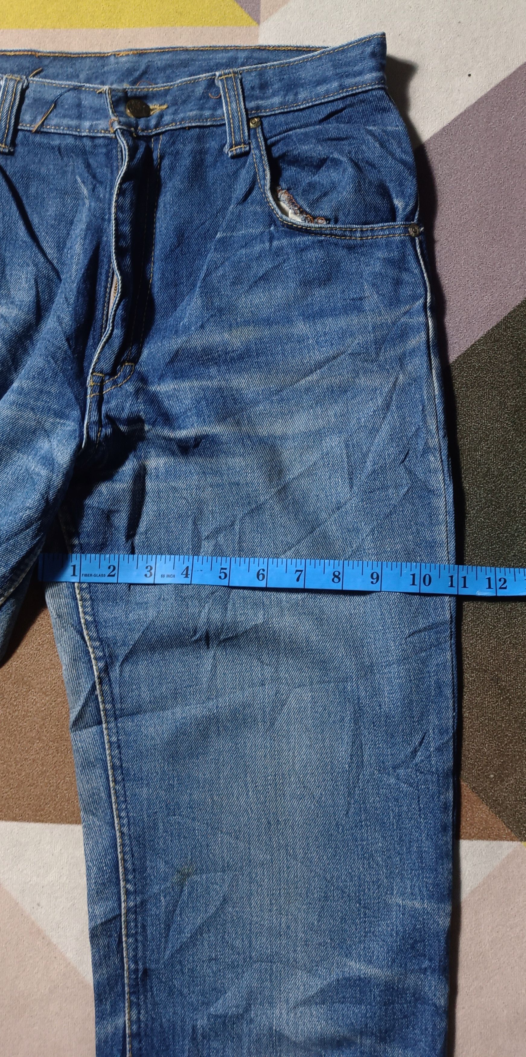 Lee Vintage Lee Riders ®MR Talon Zipper Denim Size US 29 - 13 Thumbnail