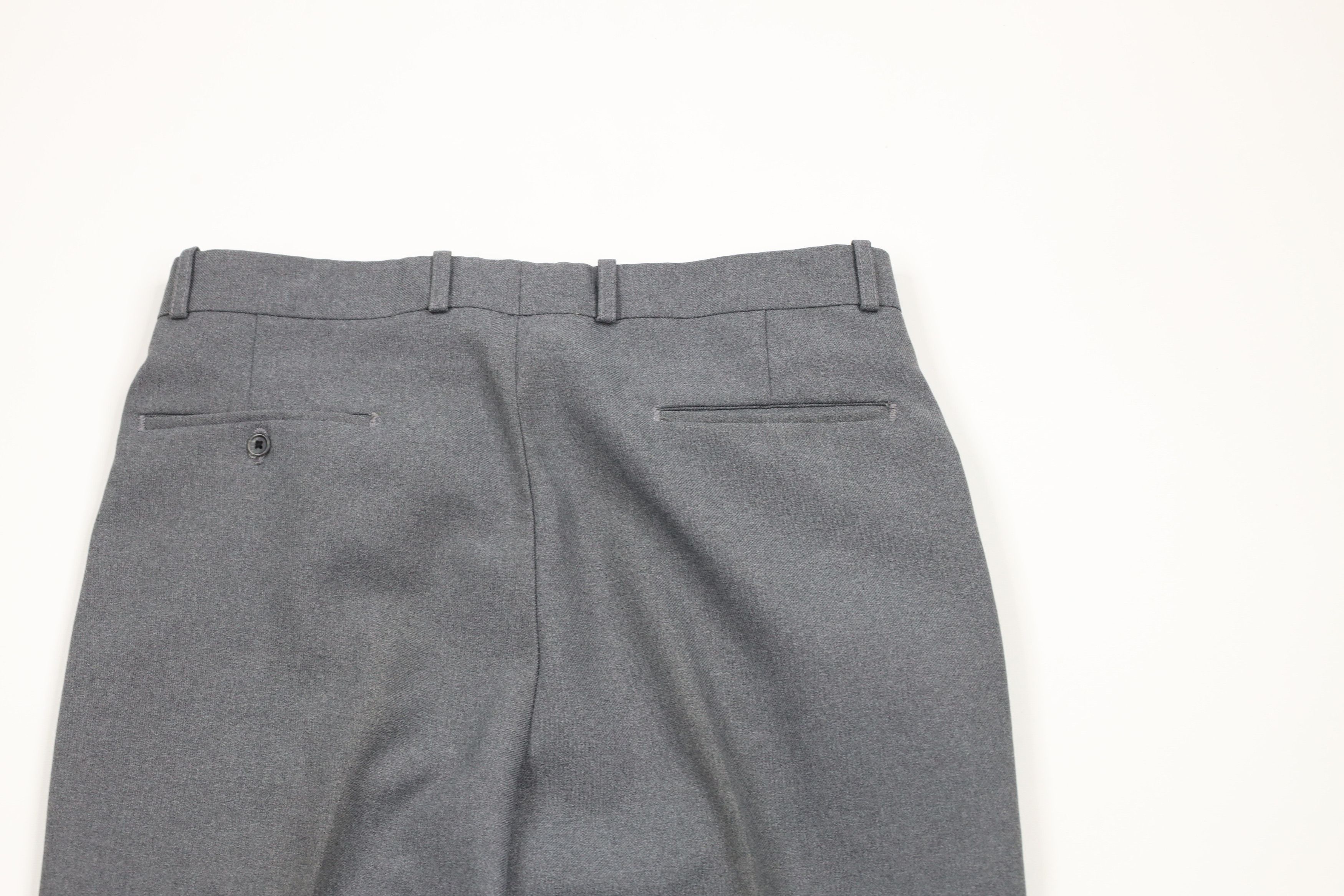 Vintage Vintage 70s Streetwear Bell Bottoms Chino Pants Gray USA Size US 32 / EU 48 - 11 Thumbnail