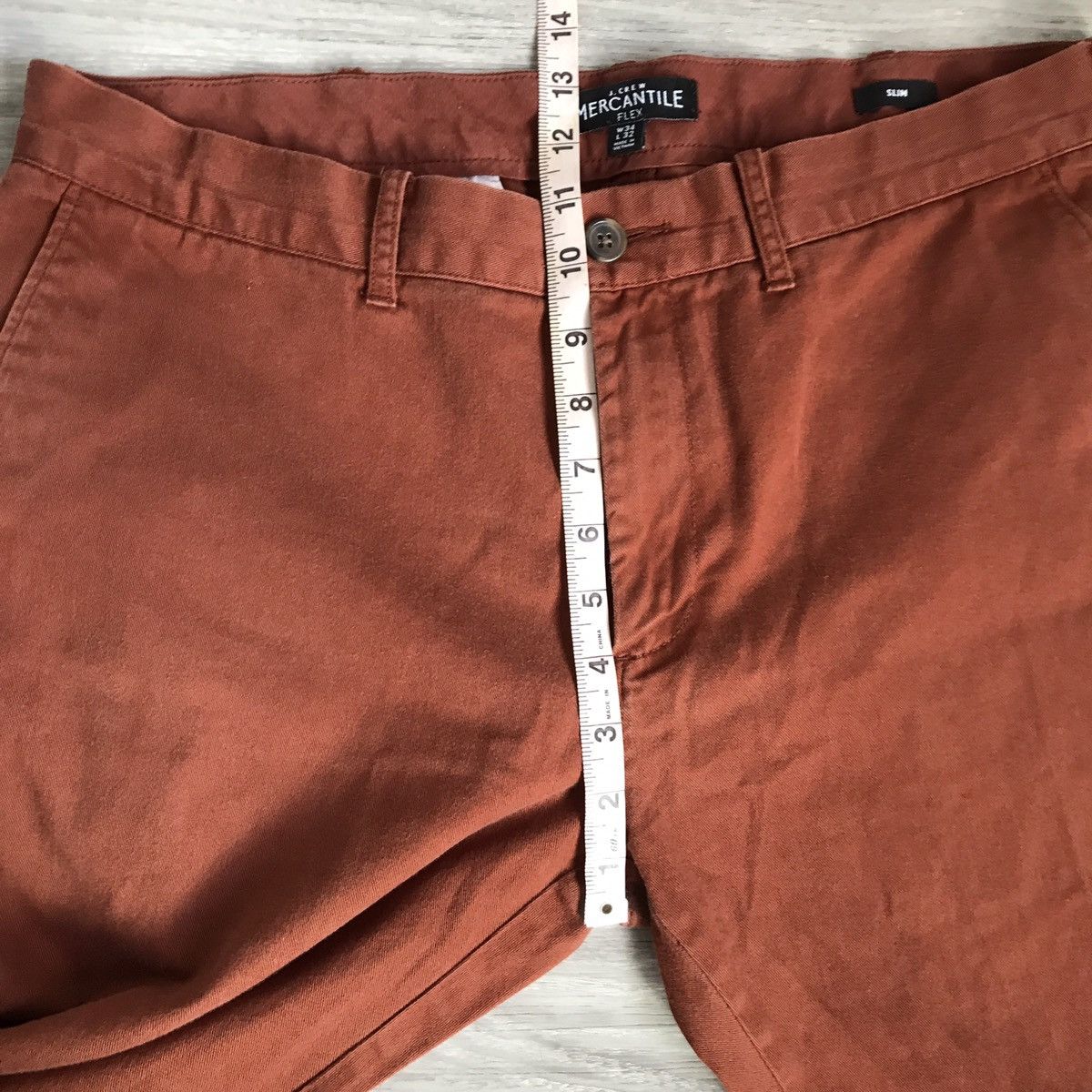 J.Crew Mercantile J Crew Flex Chino Slim Straight Pant Size US 34 / EU 50 - 3 Thumbnail