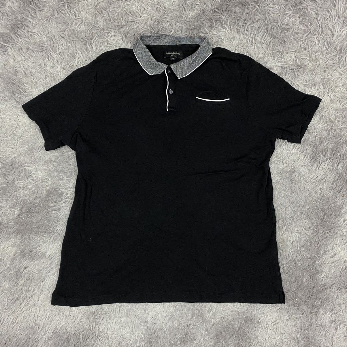 Banana Republic × Vintage Banana republic polo tee Size US XL / EU 56 / 4 - 1 Thumbnail