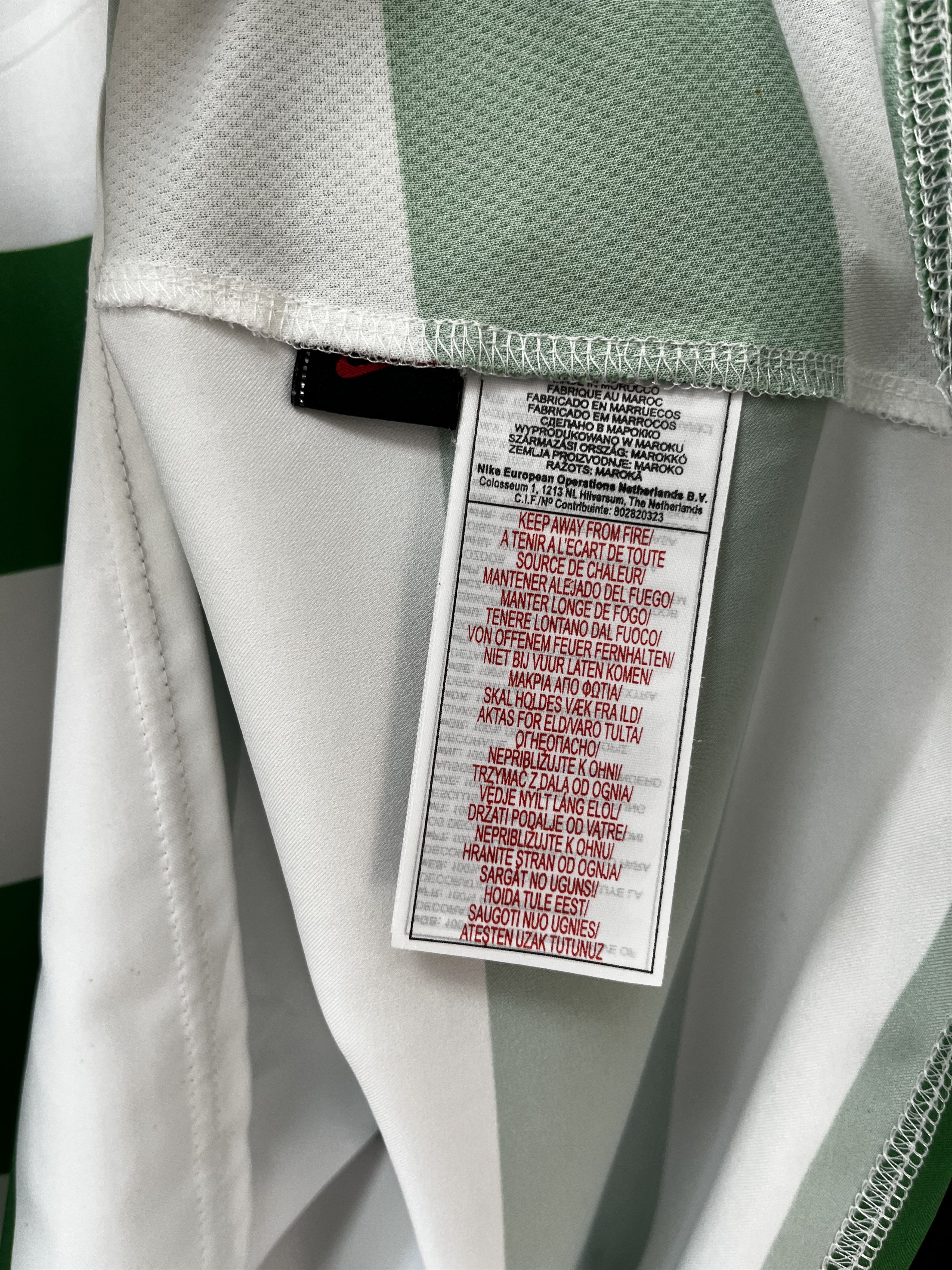 Nike ⚽️ CELTIC 2005/06 NIKE HOME FOOTBALL JERSEY SOCCER SHIRT Size US XXL / EU 58 / 5 - 7 Thumbnail