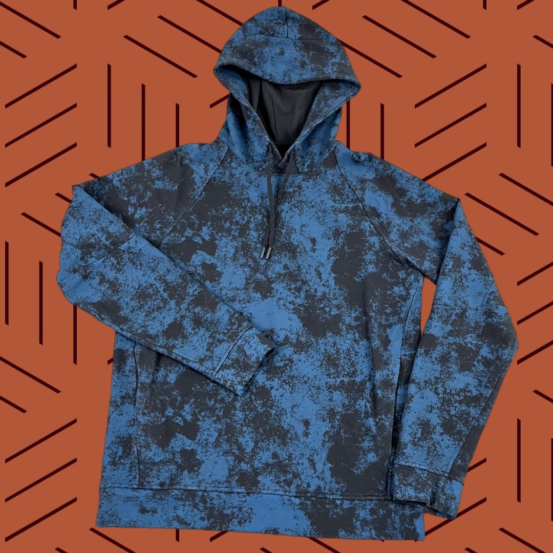 Lululemon LULULEMON Hoodie Mens M City Sweat Pullover Astral Blue Borealis Training Jacket Size US M / EU 48-50 / 2 - 1 Thumbnail