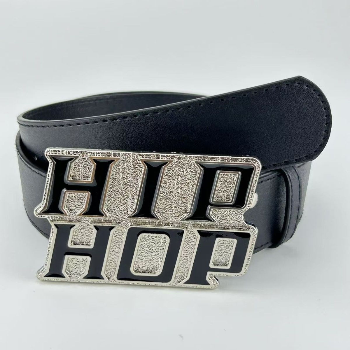 Designer New Trend Vintage Belt Riveted Belts Menswear Accessories Size ONE SIZE - 4 Thumbnail