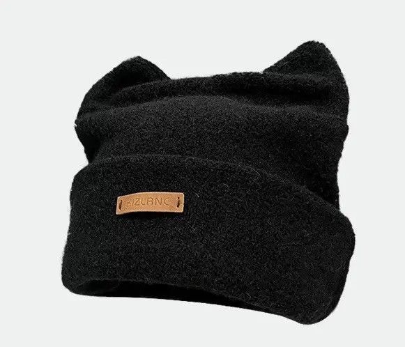 Japanese Brand Hamada x Kato Retro y2k unisex 2 way cat ear beanie hat Size ONE SIZE - 4 Thumbnail