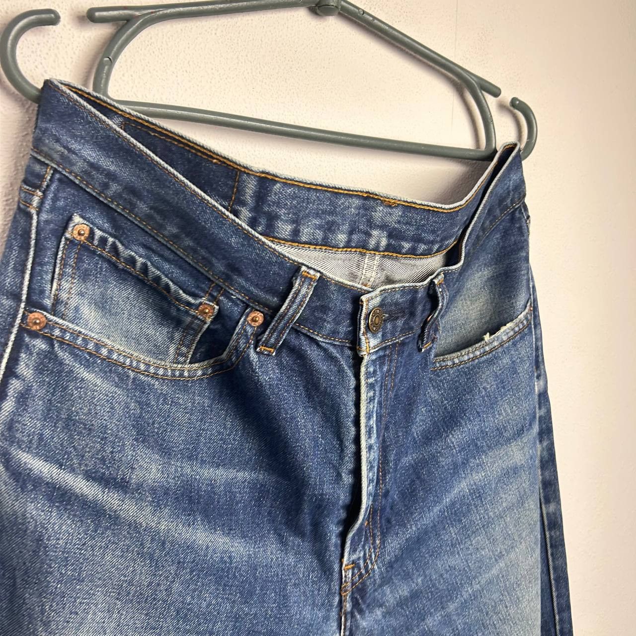 Levi's Vintage Clothing vintage levis 751 Baggy Blue denim streetwear jeans Size US 34 / EU 50 - 9 Thumbnail