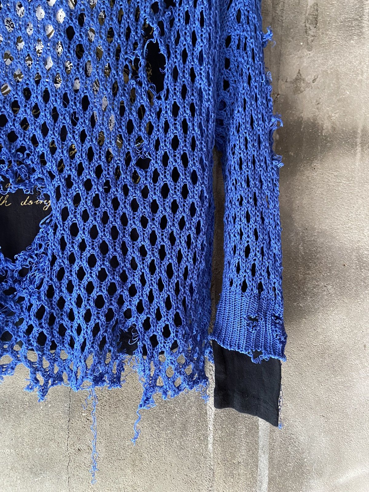 Hysteric Glamour JAPANESE PUNK STYLE 2 IN 1 KNIT UNKNOWN BRAND & LONG SLEEVE Size US M / EU 48-50 / 2 - 5 Thumbnail
