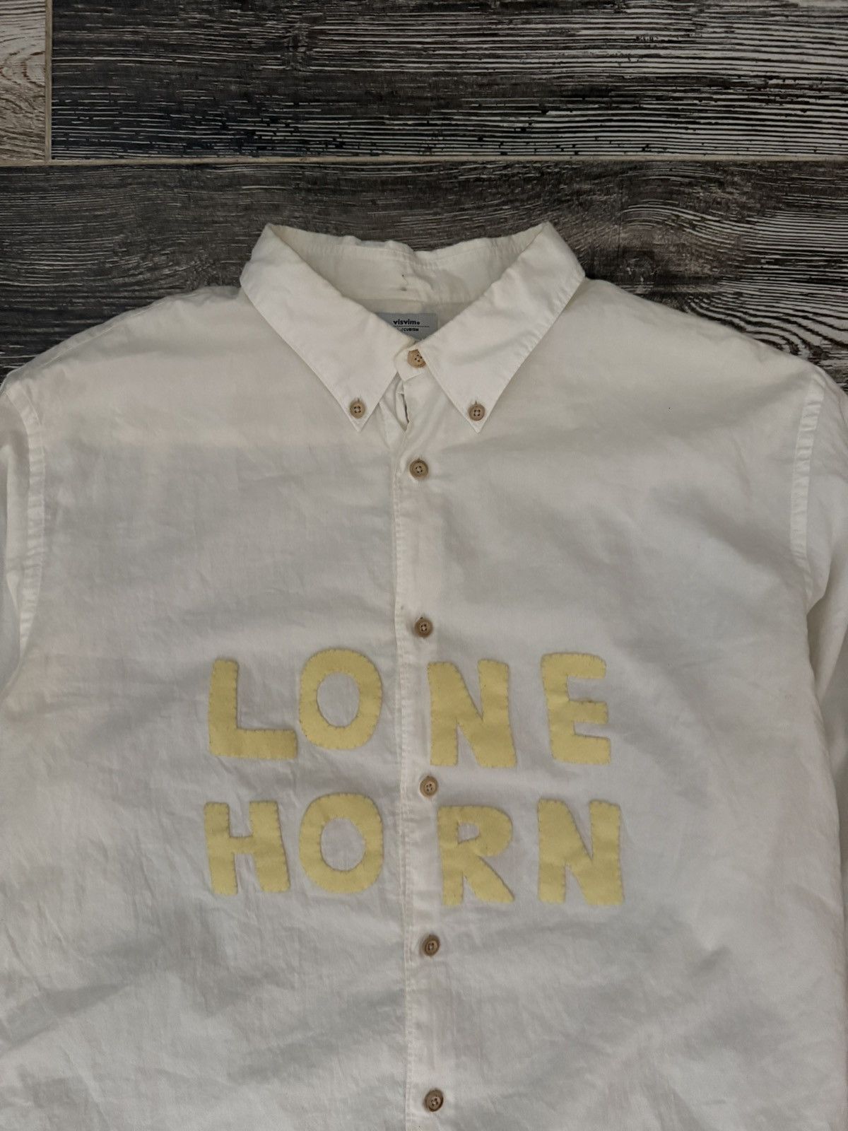 Visvim Visvim FW14 Lungta B.D. Shirt (Lone Horn) Button Up Size US L / EU 52-54 / 3 - 4 Thumbnail