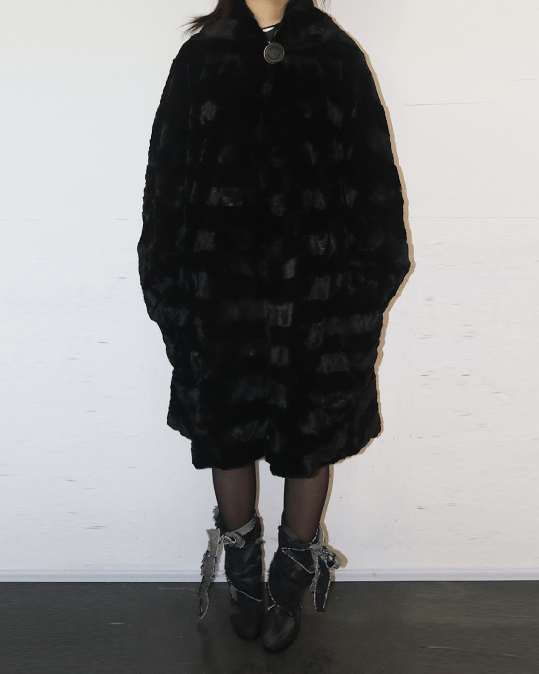 Fendi Fendi AW90 Onice Patchwork Lining Fur Coat Size S / US 4 / IT 40 - 2 Thumbnail