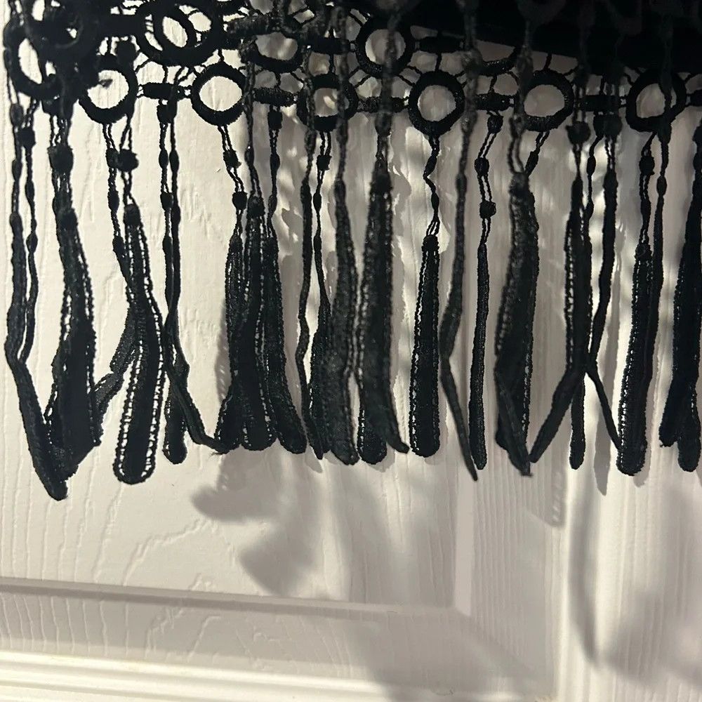 Vintage vintage boho gothic open knit beachy 60s 70s retro hippie Size M / US 6-8 / IT 42-44 - 3 Thumbnail