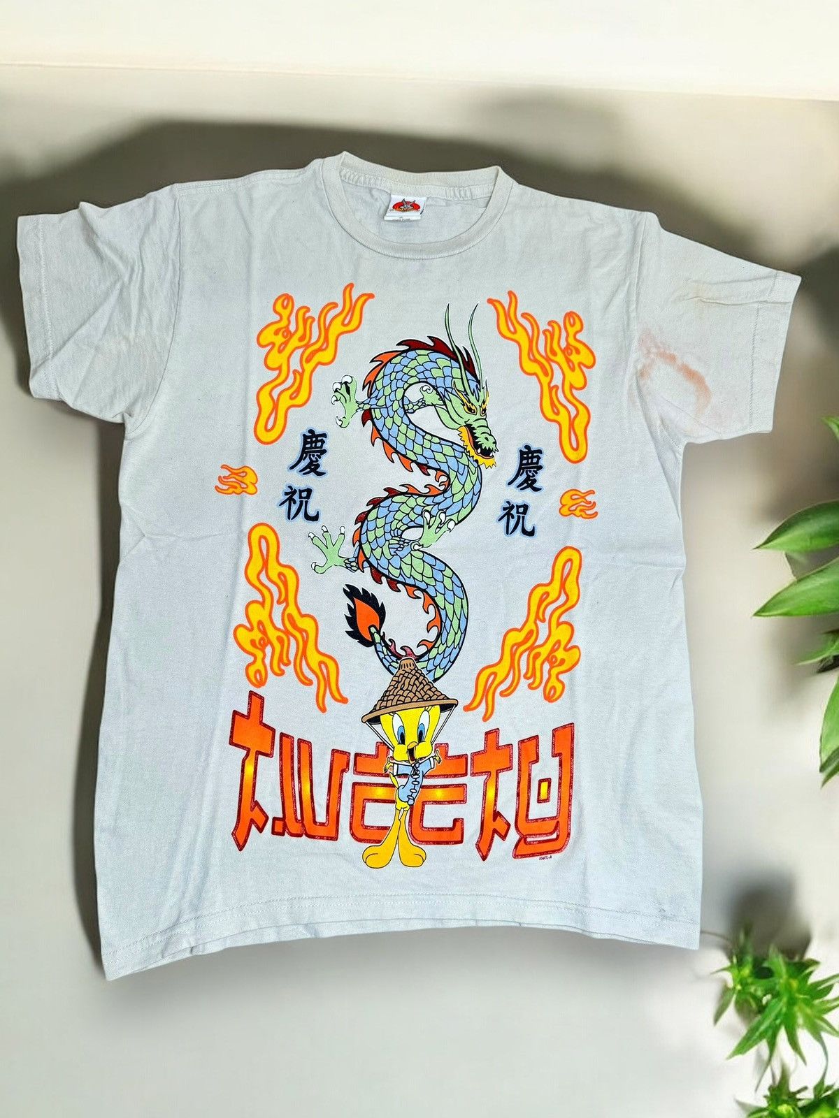 Disney × Vintage × Warner Bros 1999 Tweety Disney Warner Bros 90’s Vintage T-Shirt Size US S / EU 44-46 / 1 - 3 Thumbnail