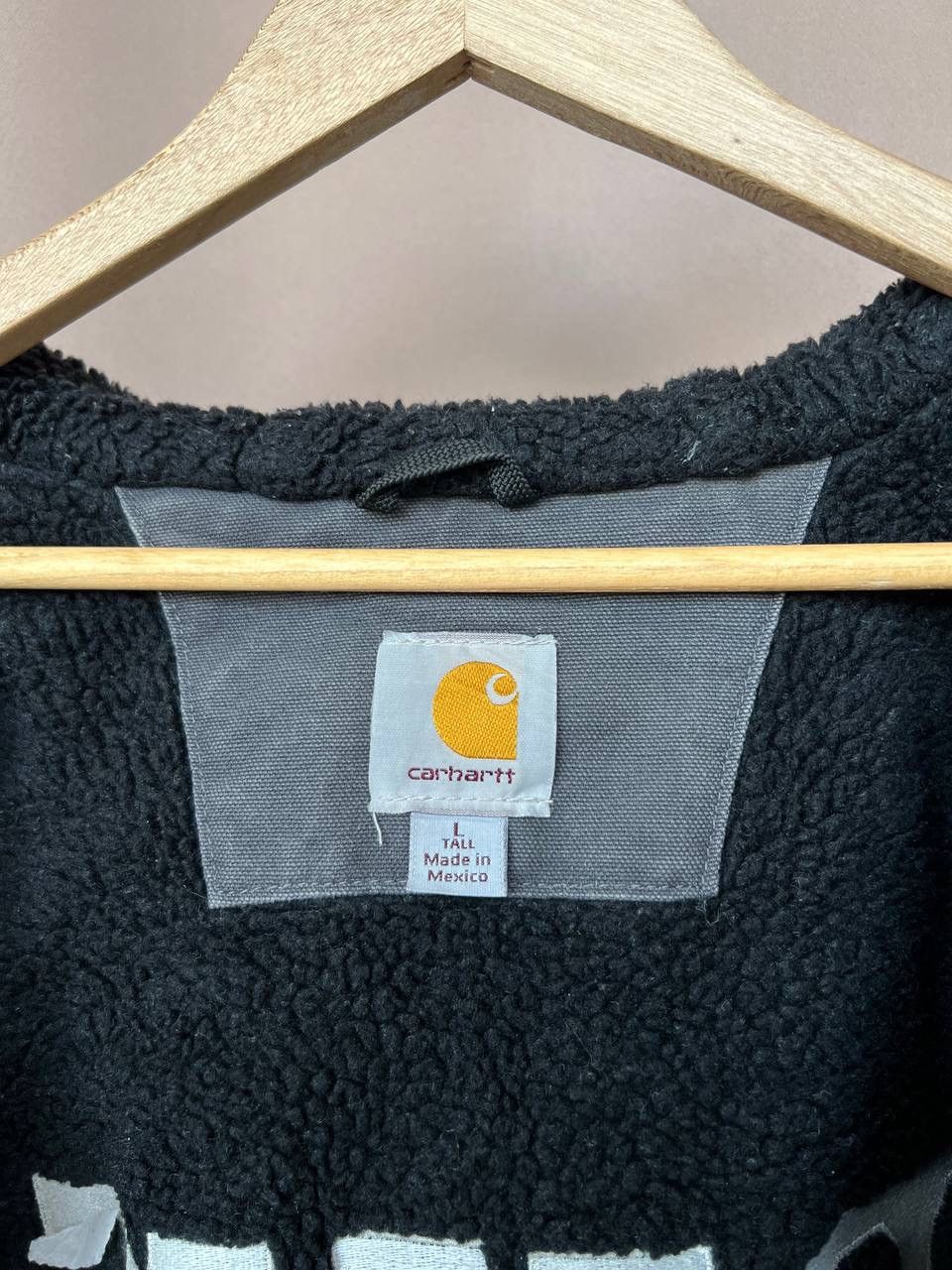 Carhartt Carhartt Detroit Jacket Men Size L Vintage Grey Sherpa Lined Size US L / EU 52-54 / 3 - 10 Thumbnail