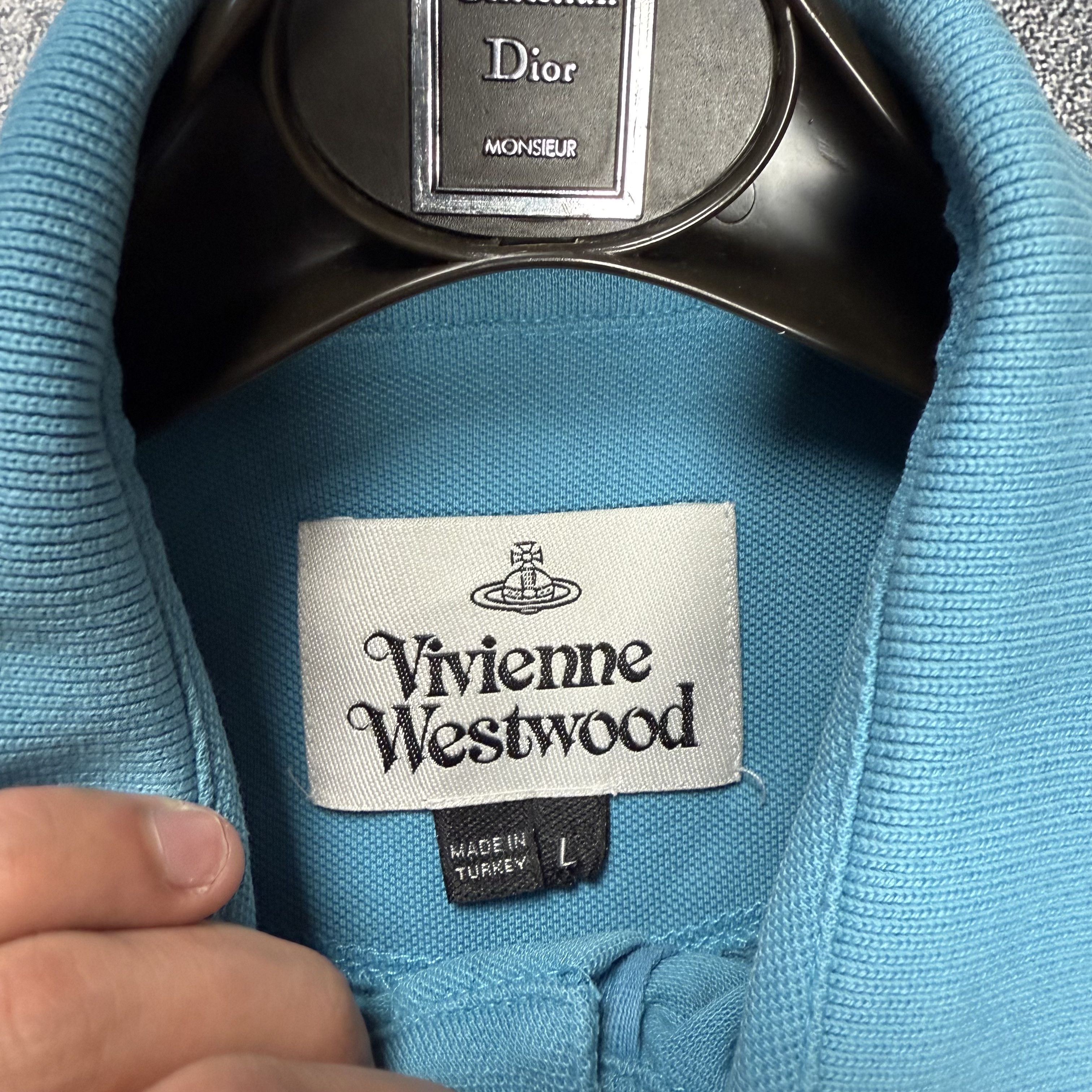 Vivienne Westwood Vivienne Westwood Blue Polo Size US L / EU 52-54 / 3 - 7 Thumbnail