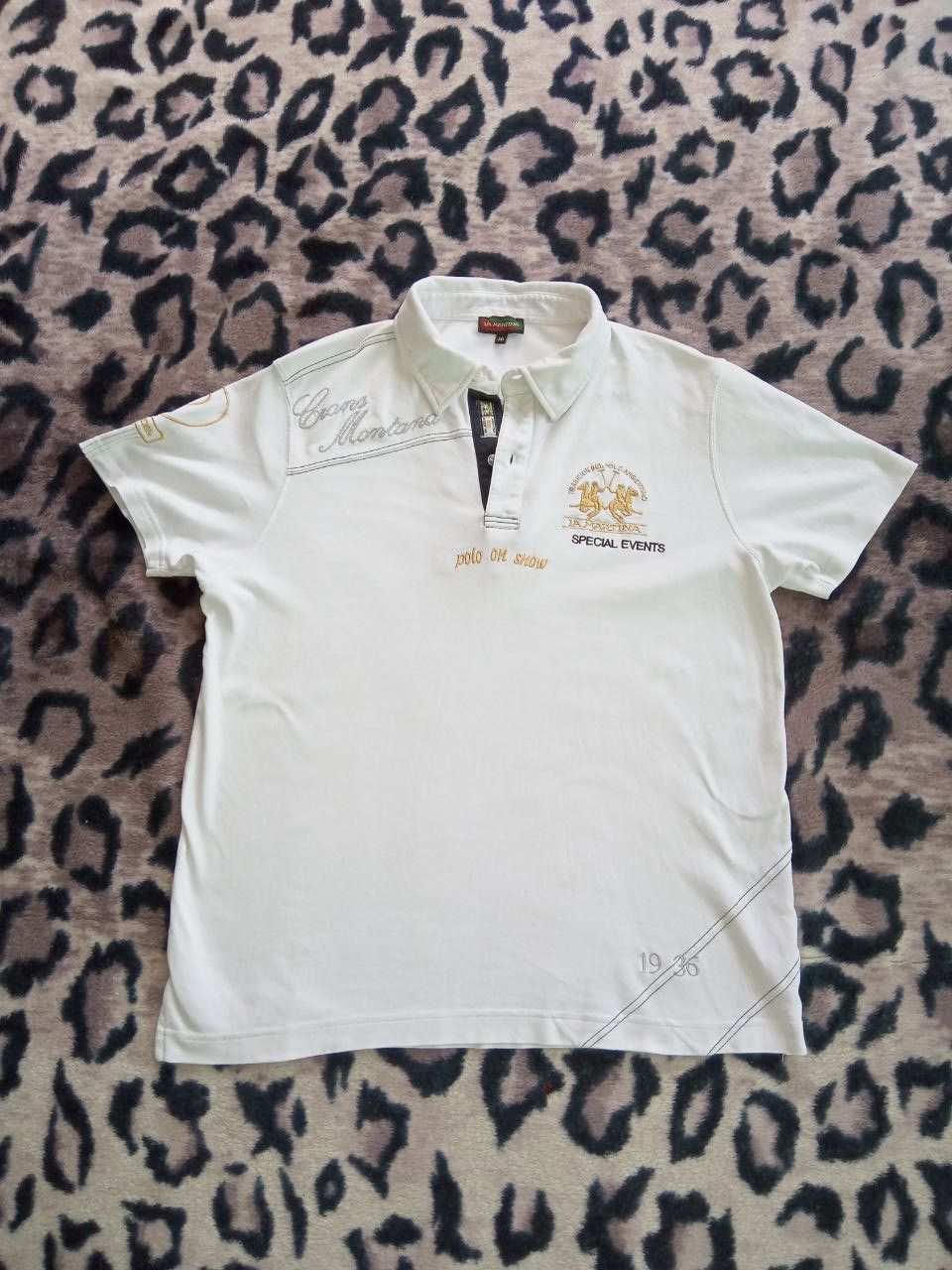 La Martina La Martina Polo On Snow Crans Montana Polo T-shirt Size US XXL / EU 58 / 5 - 1 Thumbnail