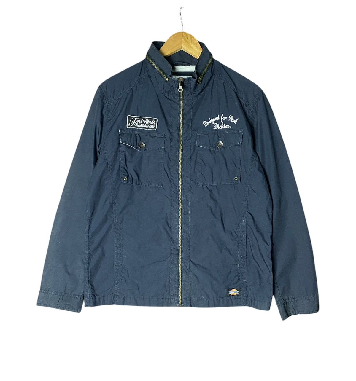 Dickies × Vintage Vintage Dickies Tartan Zipper Jacket Size US L / EU 52-54 / 3 - 1 Thumbnail