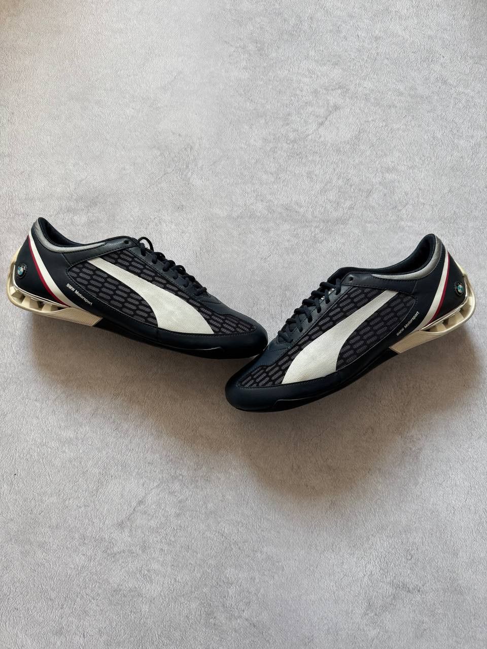 BMW × Puma Puma BMW Leather Sneakers Speedcat y2k Japanese rare Size US 11 / EU 44 - 2 Thumbnail
