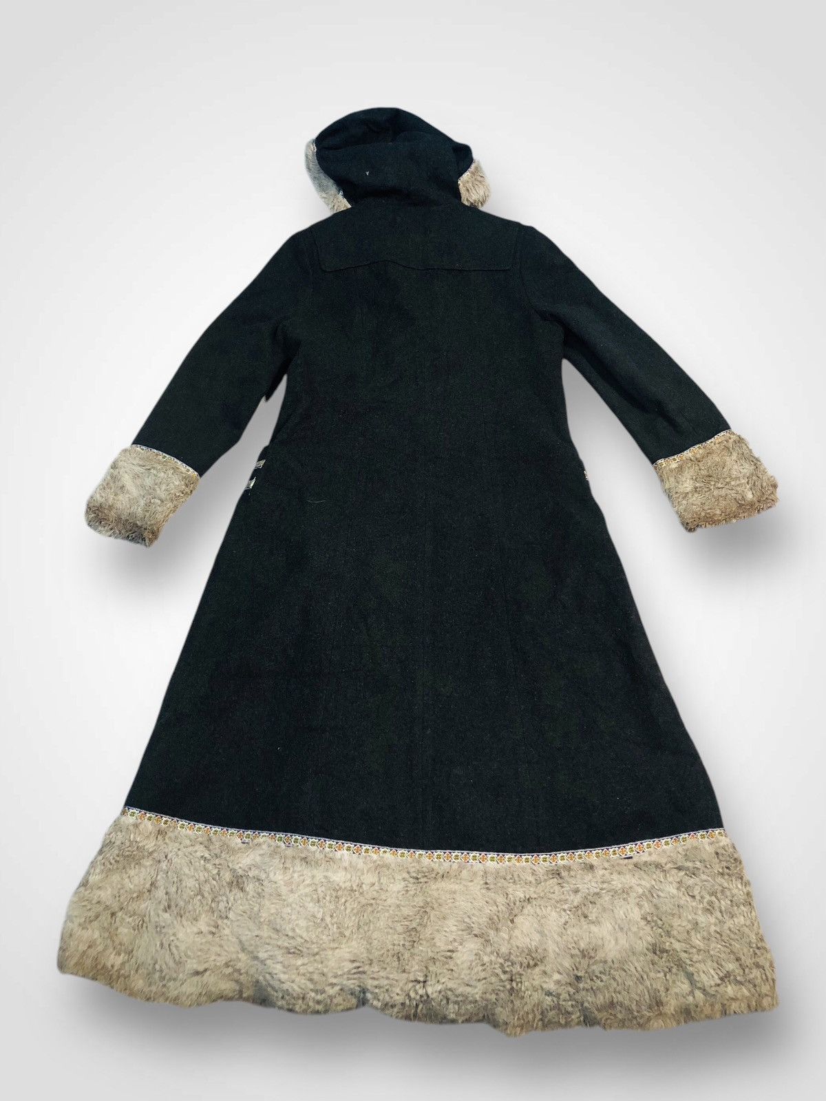 Japanese Brand Betty’s Blue By Shinji Abe Long Fur Coat (23) Size US L / EU 52-54 / 3 - 2 Thumbnail