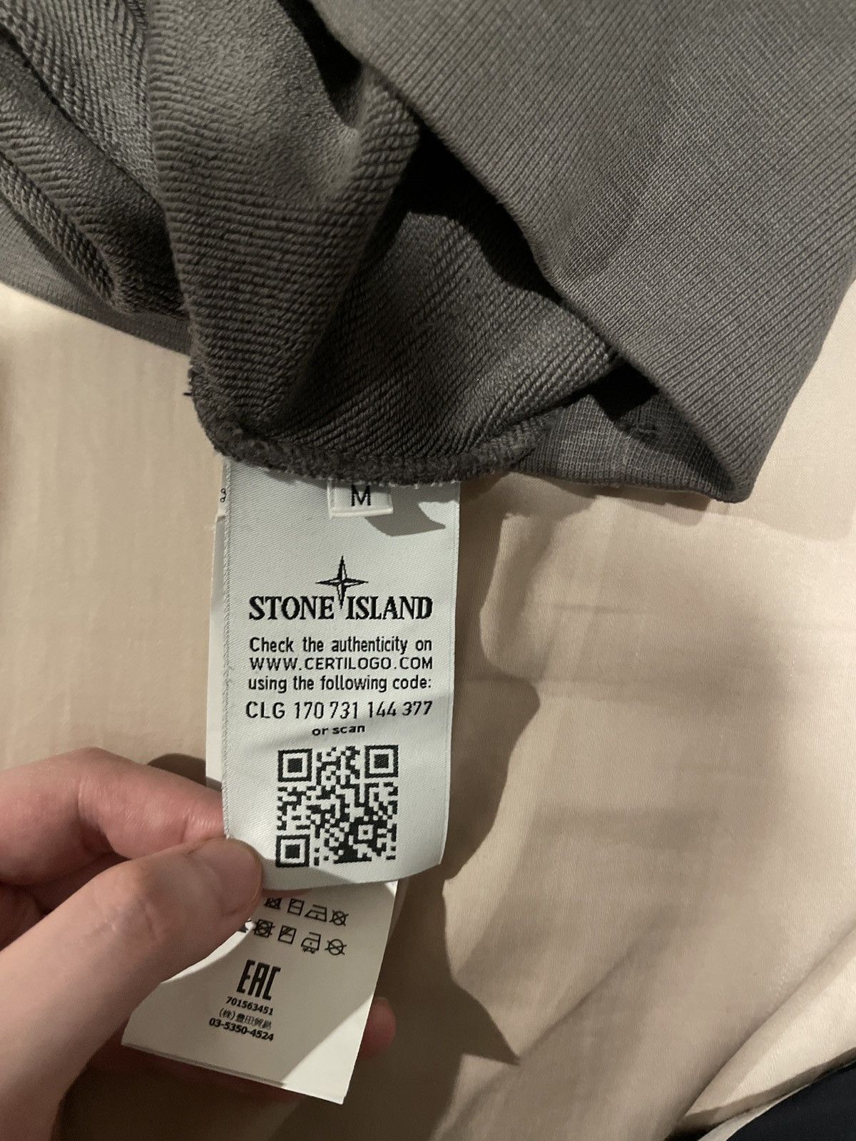 Stone Island Stone Island Men's ‘Sniper Patch’ crewneck Size US M / EU 48-50 / 2 - 10 Thumbnail
