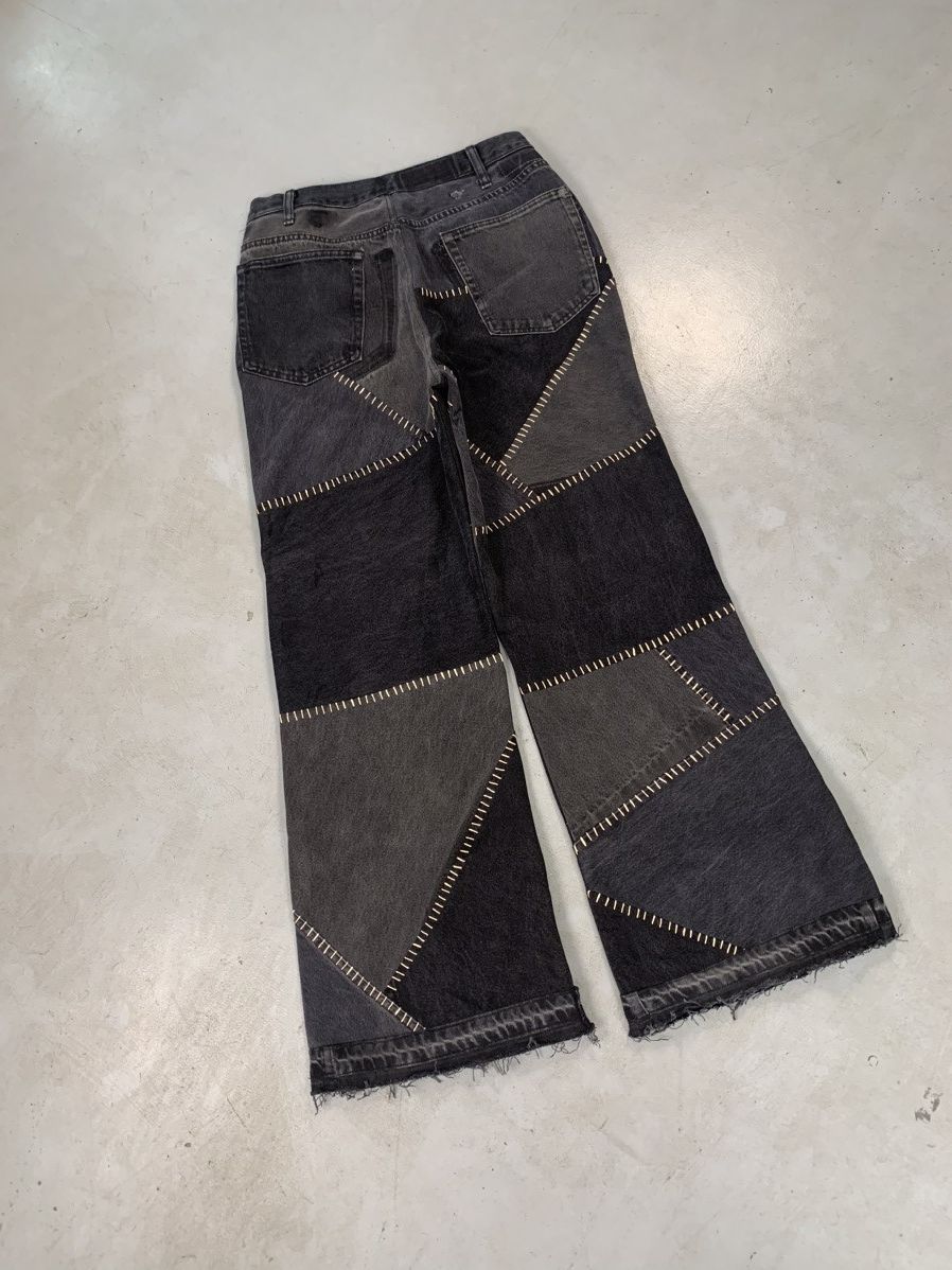 Levi's upcycled levis hand stitch printed baggy fit denim Size US 30 / EU 46 - 2 Thumbnail