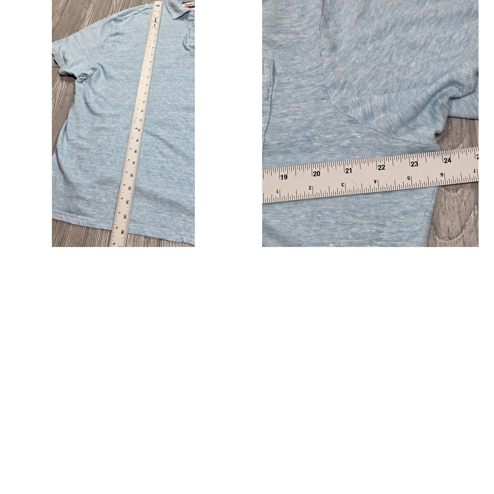 johnnie-O johnnie-O Polo Shirt Men Hangin' Out Linen Cotton Short Sleeve L Galapagos Green Striped Embroidered Logo Casual Activewear Golf Summer . Size US L / EU 52-54 / 3 - 8 Thumbnail