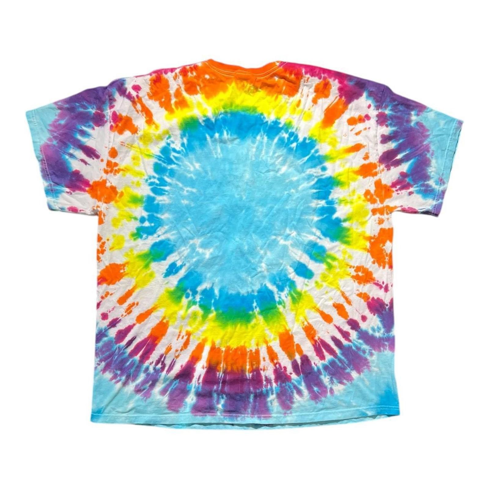 Hanes Vintage Keep Austin Weird Y2K Tie Dye T-shirt Size US XXL / EU 58 / 5 - 2 Thumbnail