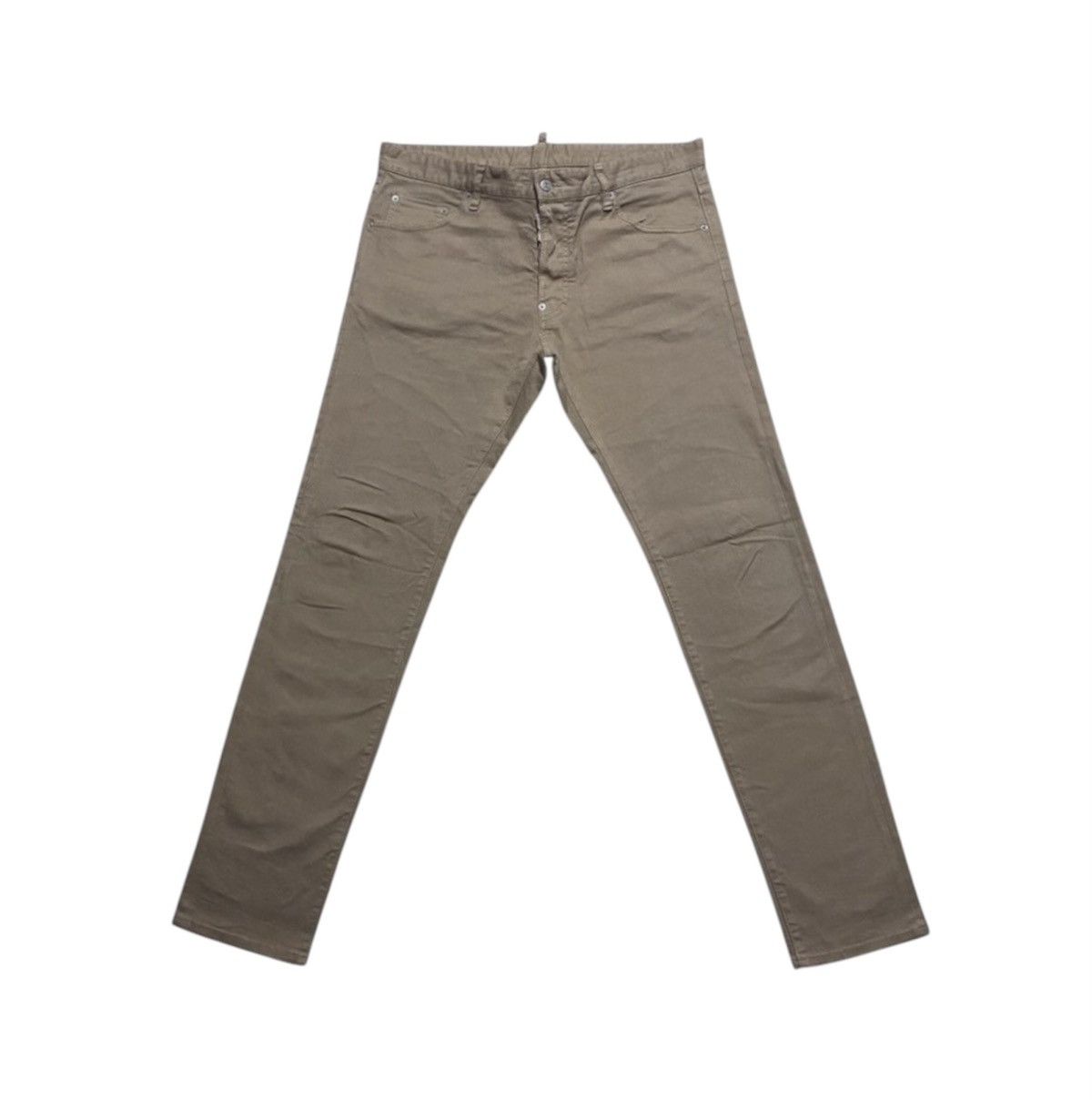 Dsquared2 Dsquared2 Sand Straight Fit Metal Tab Cotton Jeans Denim Size US 38 / EU 54 - 1 Thumbnail