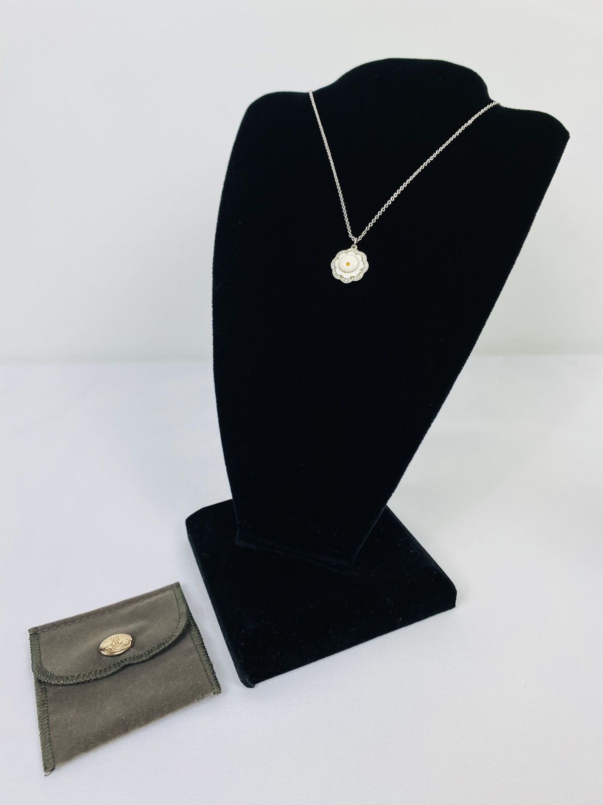 Vivienne Westwood Encrusted Evil Eye Necklace Size ONE SIZE - 1 Thumbnail
