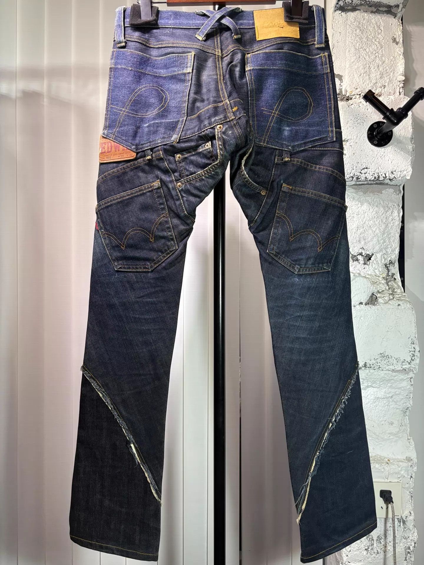 Other 90s Deconstructed Denim Jeans XS Size US 28 / EU 44 - 2 Thumbnail