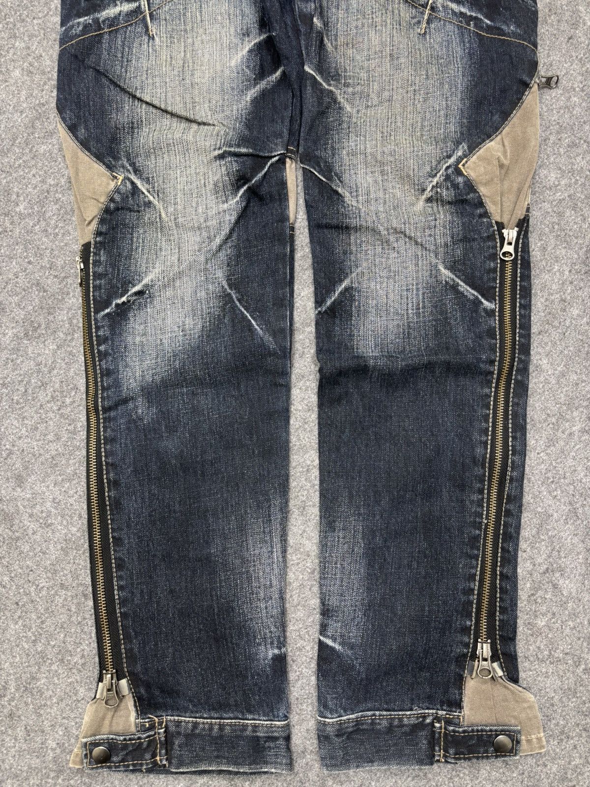 PPFM PPFM Very Rare Archival Skinny Jeans Cool Zipper F631 Size US 32 / EU 48 - 17 Thumbnail