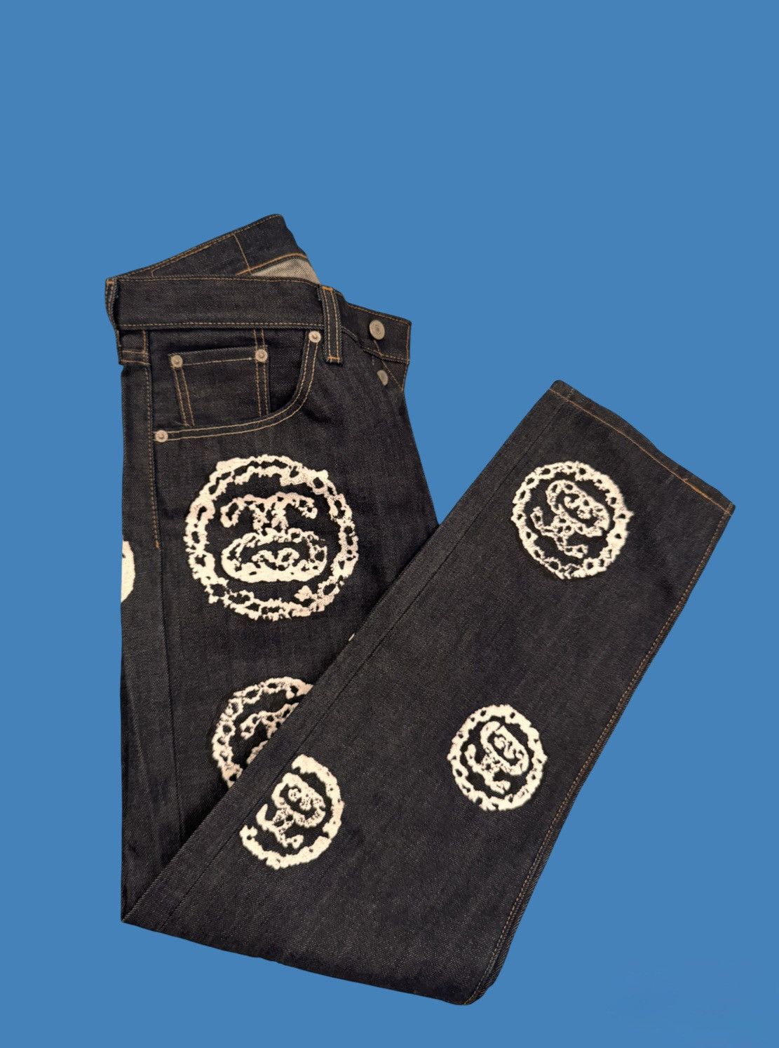 DENIM TEARS × Stussy Stussy x DENIM TEARS 501 Jean ‘Raw’ Size US 31 - 5 Thumbnail