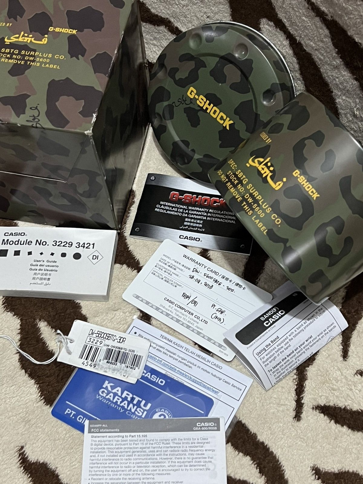 G Shock × SBTG SBTG (Sabotage) x G-Shock DW-5600 Capsule Collection 2018 Size ONE SIZE - 11 Thumbnail