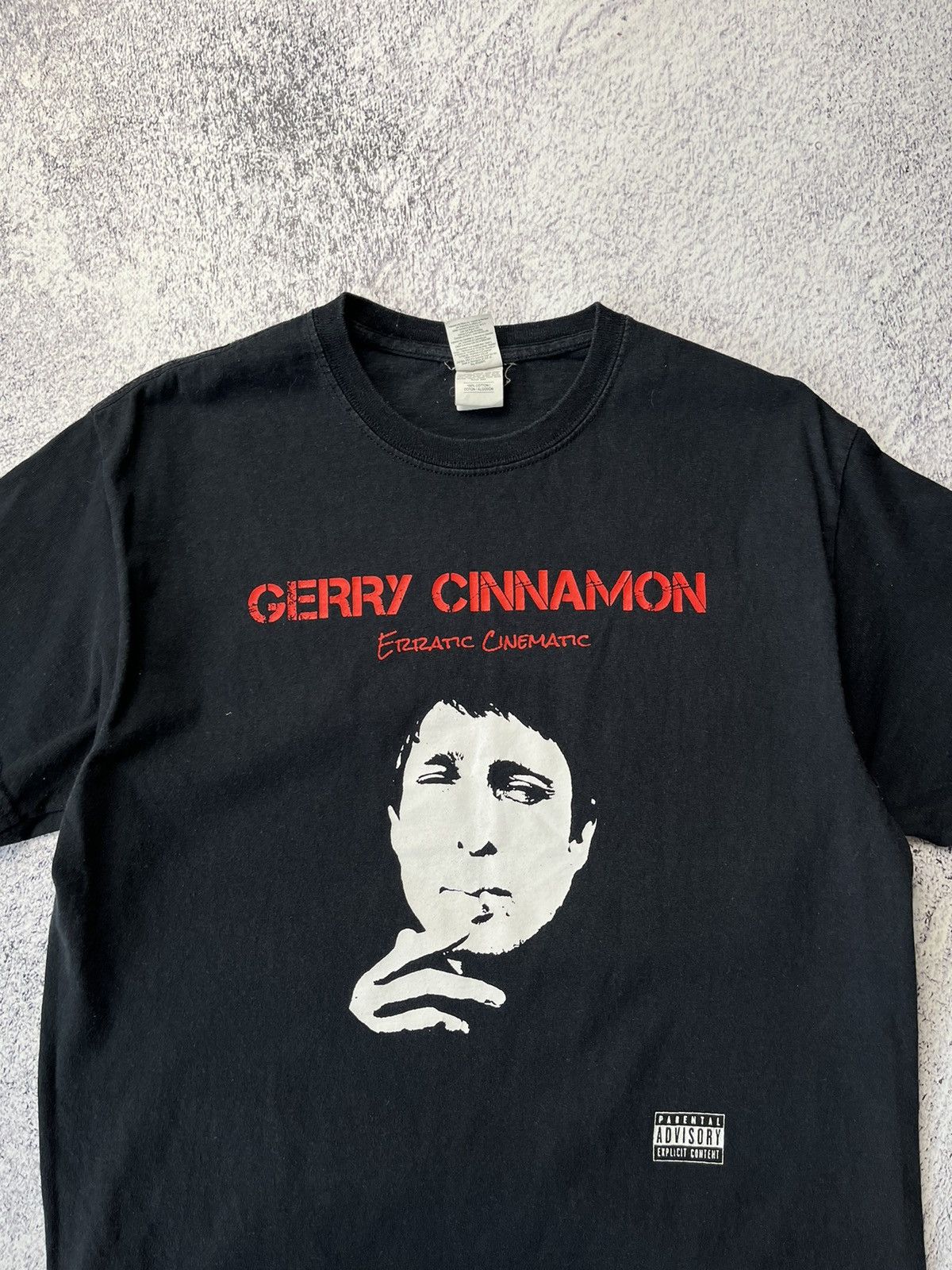 Band Tees Men's Vintage T-Shirt Gerry Cinnamon Erratic Cinematic Size US M / EU 48-50 / 2 - 5 Thumbnail