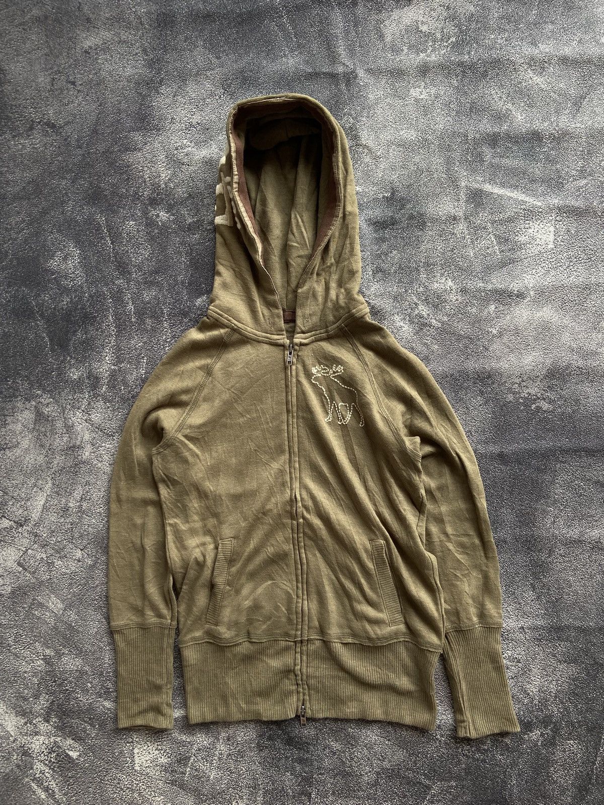 Abercrombie & Fitch Abercrombie & Fitch Zip Up Hoodie Size US M / EU 48-50 / 2 - 1 Thumbnail