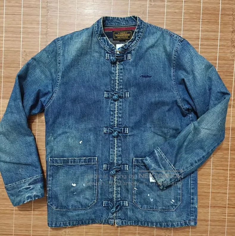 Neighborhood Neighborhood Tang Suit Denim Jacket Size US S / EU 44-46 / 1 - 1 Thumbnail