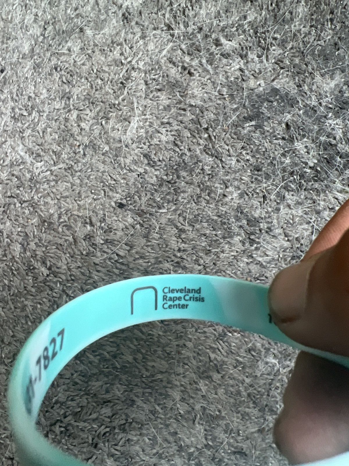 Hypebeast Cleveland Rape Crisis Center Strength Wristband Size ONE SIZE - 2 Thumbnail