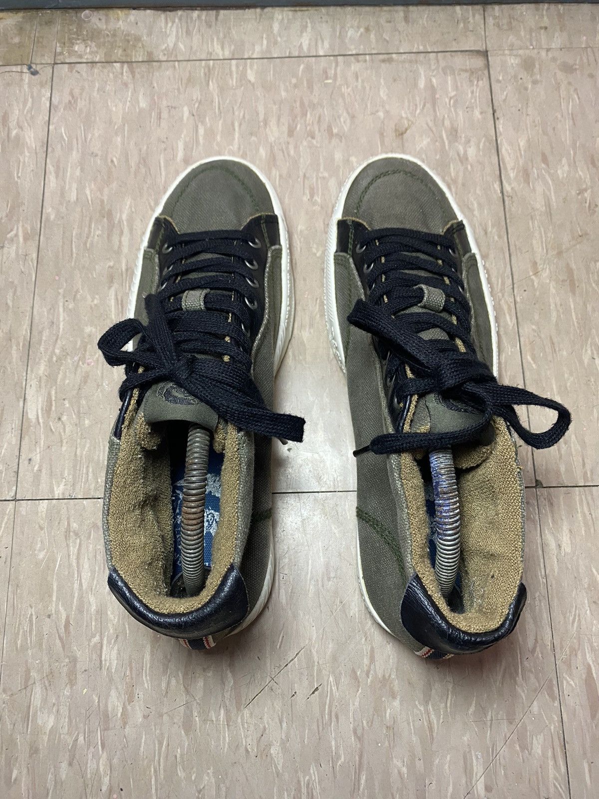 Diesel Vintage diesel hi top sneaker Size US 9 / EU 42 - 8 Thumbnail