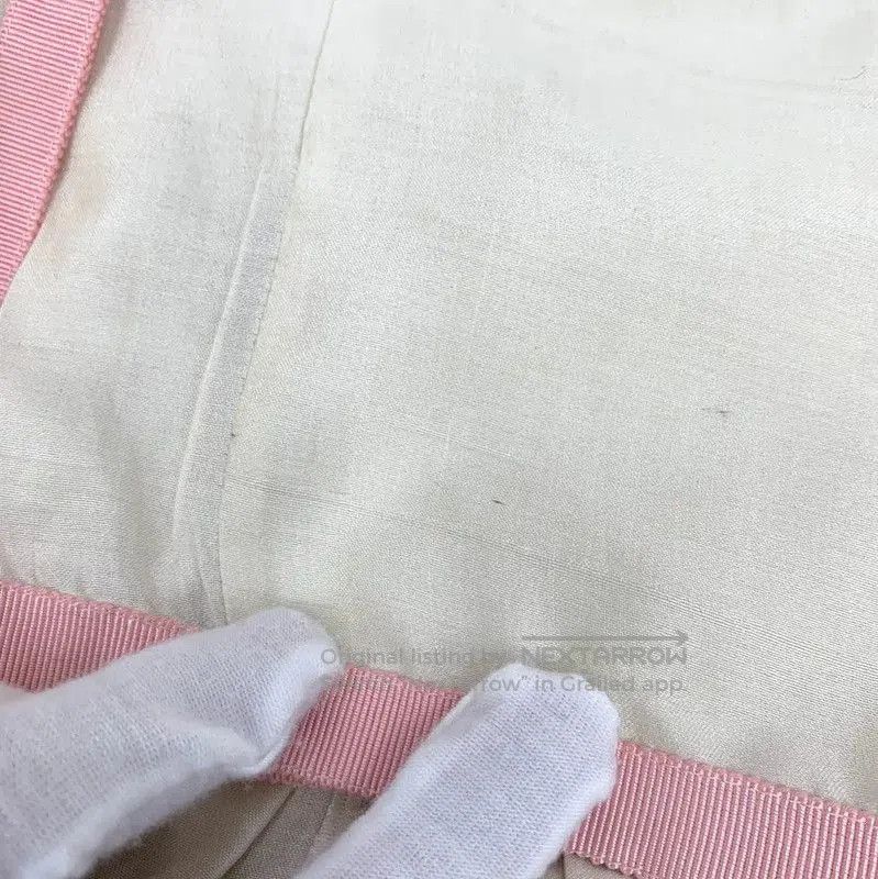 Chanel Chanel Silk Short Dress in Off-White . Size S / US 4 / IT 40 - 9 Thumbnail