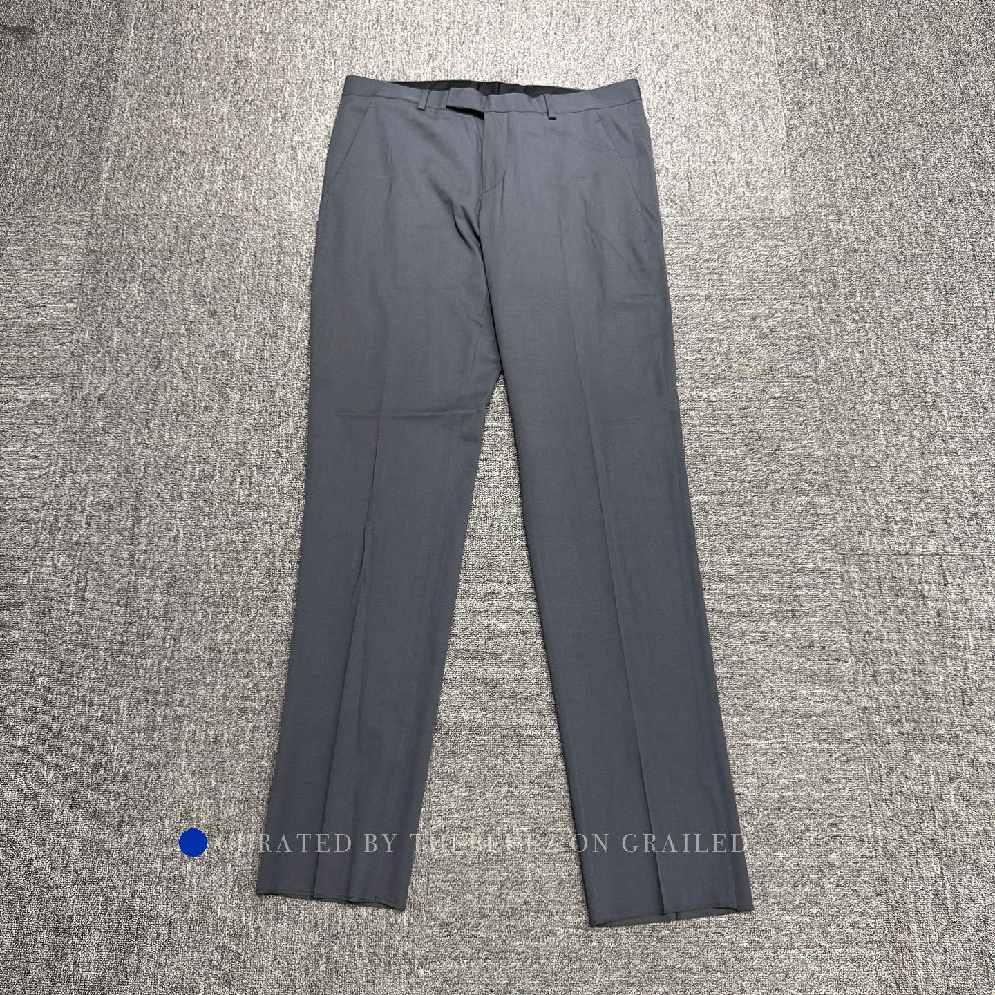 Dior Stylish Gray Virgin Wool Casual Pants Size US 34 / EU 50 - 1 Thumbnail