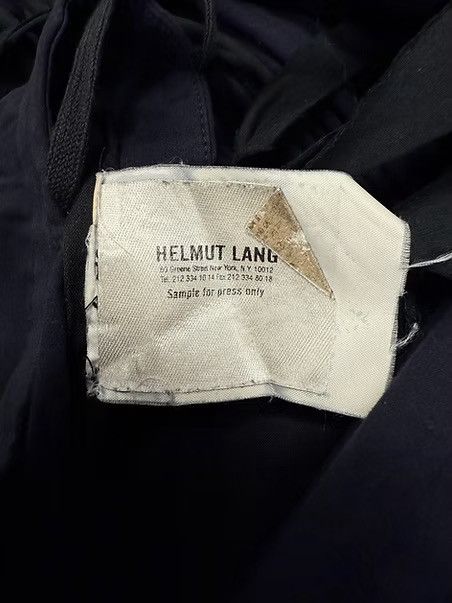 Helmut Lang SS04 Helmut Lang PRESS SAMPLE ‘Mummy’ Bondage Navy Poplin Pants Size US 30 / EU 46 - 3 Thumbnail