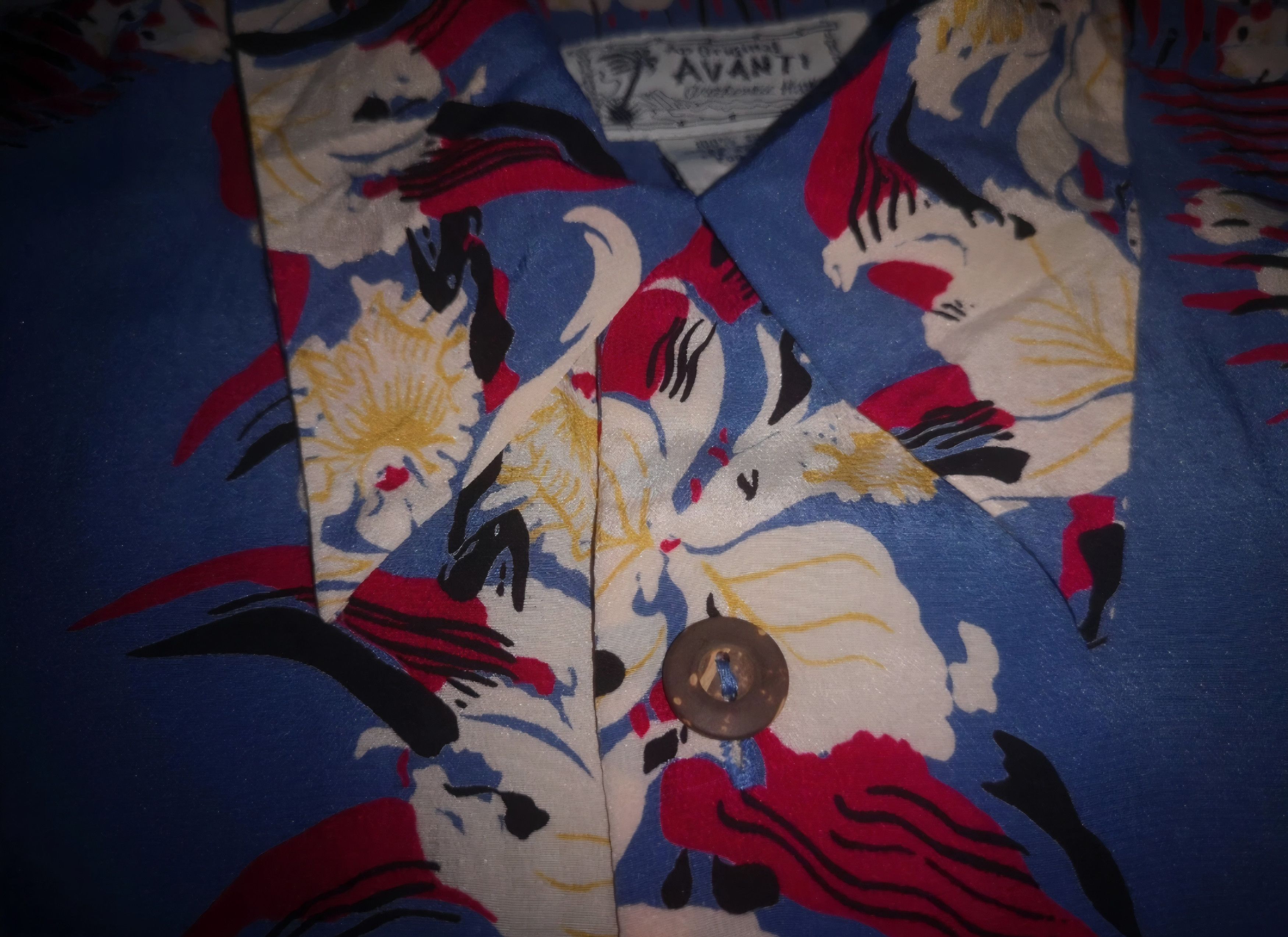 Japanese Brand × Sun Surf × Toyo Enterprises Vintage Avanti Hawaiian Open Collar Silk Rayon Hawaii Shirt Size S / US 4 / IT 40 - 4 Thumbnail