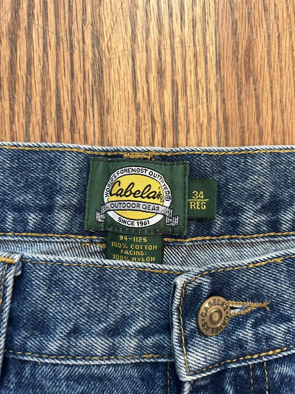 Cabelas × Vintage Cabellas roughneck jeans Size US 34 / EU 50 - 2 Thumbnail