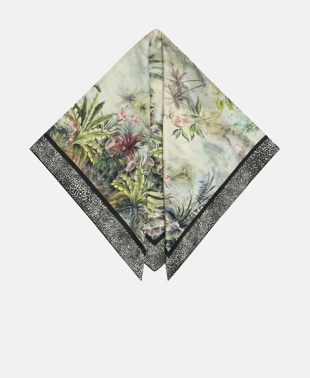 Elie Saab Silk square scarf Size ONE SIZE - 1 Thumbnail