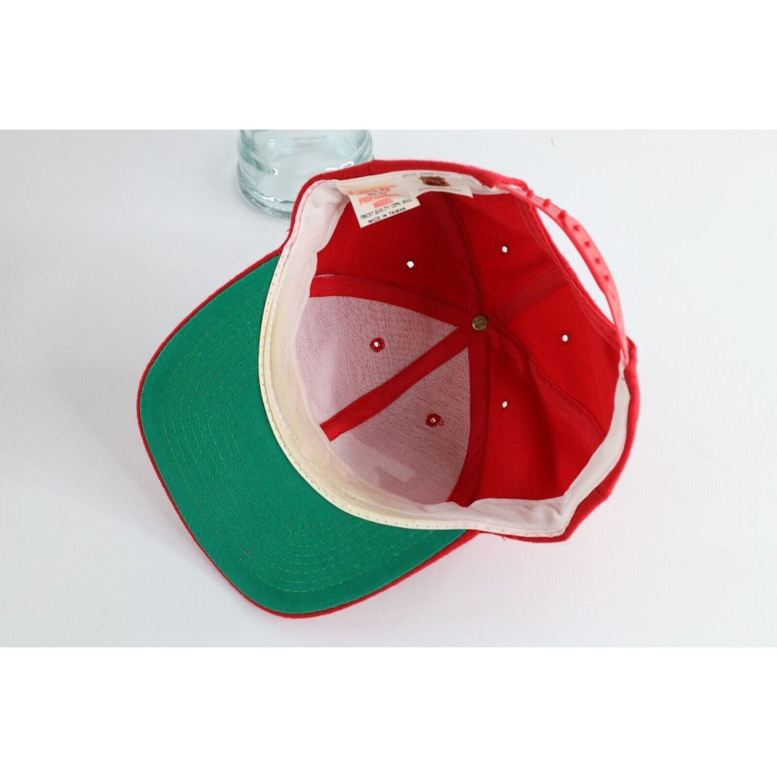 Vintage 90s Annco Pro Model Script Detroit Red Wings Hat