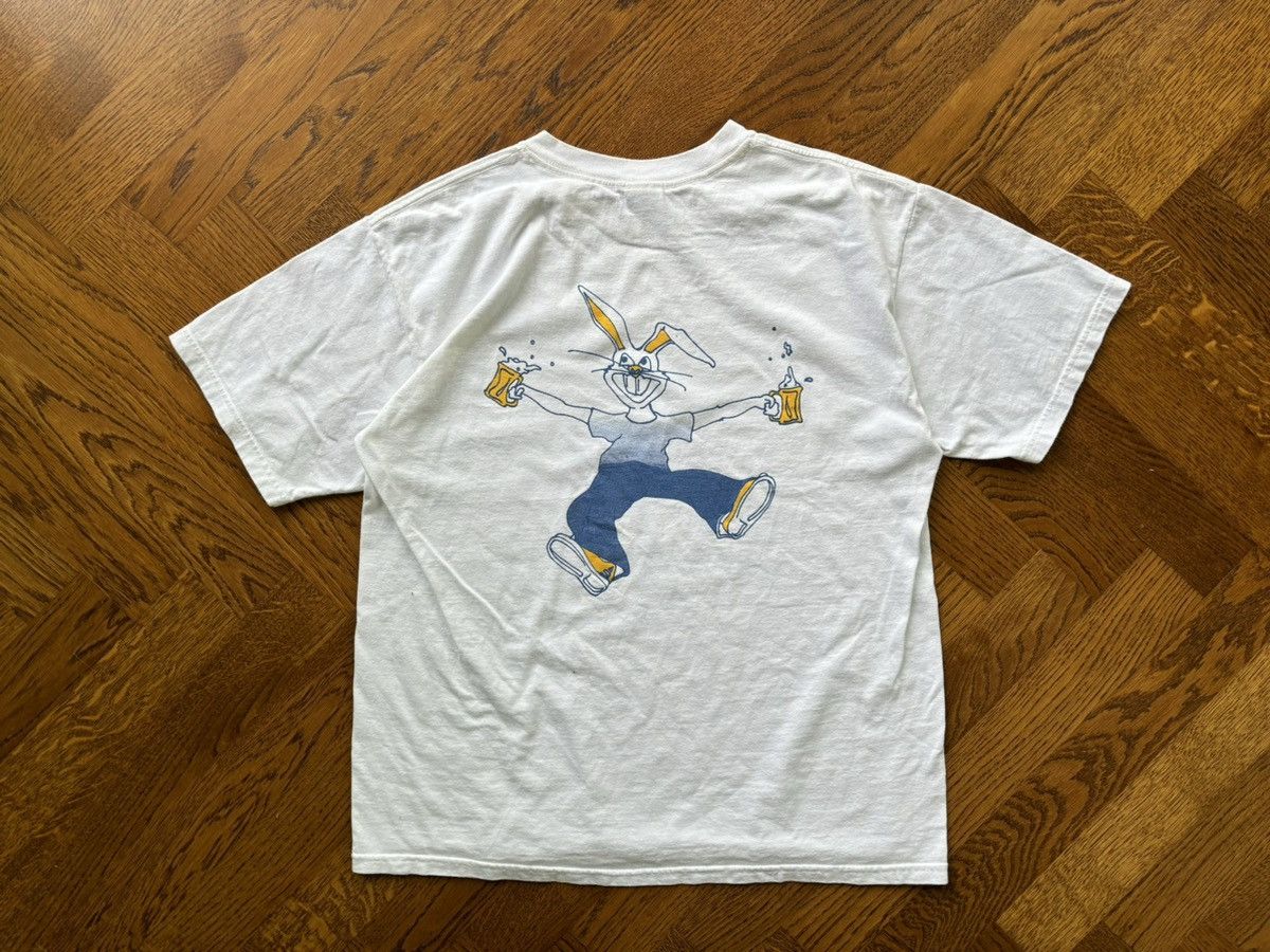 Other × Vintage Y2K Vintage Drinking Rabbit Tee Norwegian Cruise Bunny Beer Size US L / EU 52-54 / 3 - 5 Thumbnail