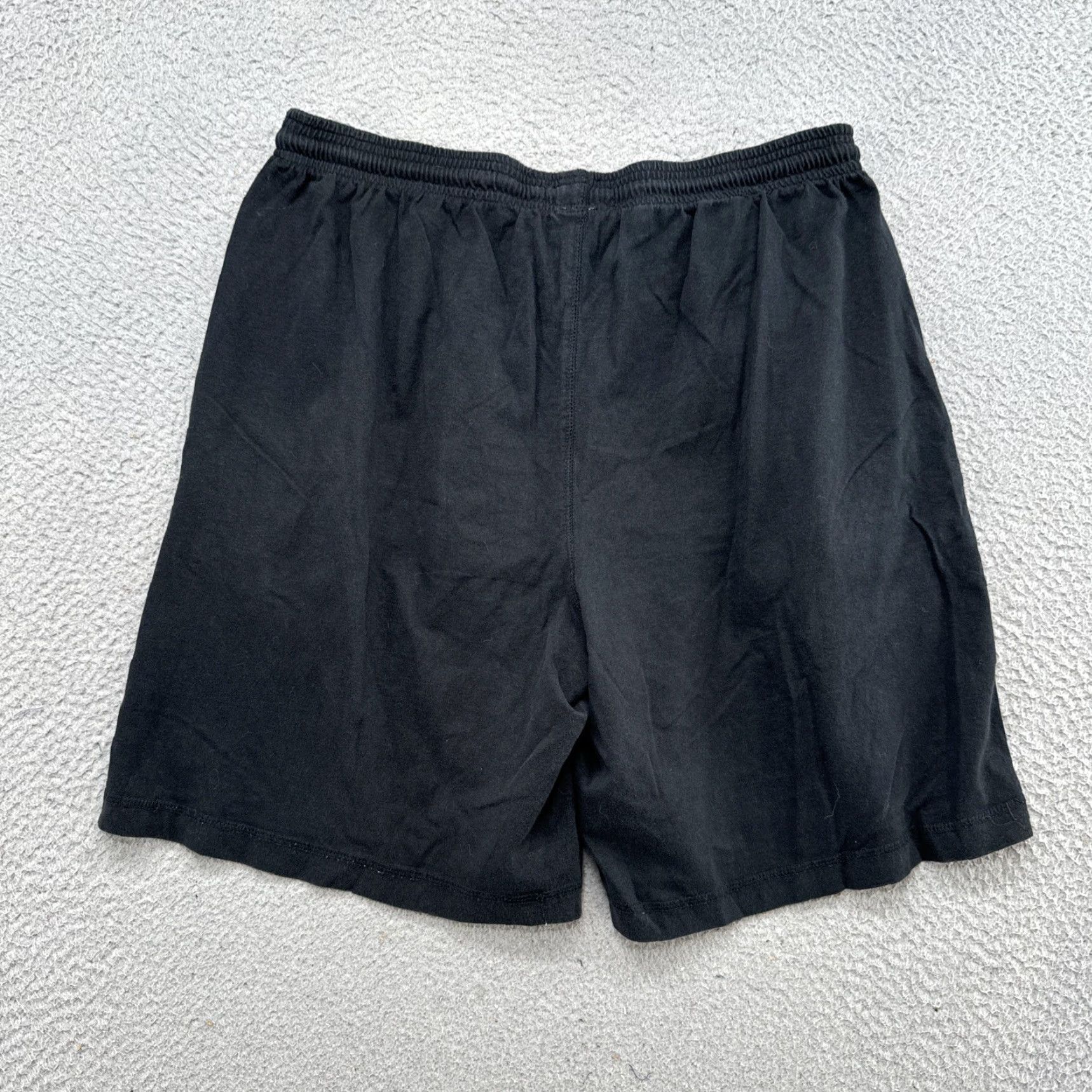Champion VINTAGE Champion Army Strong Elastic Waist Drawstring Shorts Mens Size Large Black Cotton Woven Outdoor Retro Army Theme All Seasons Distinctive 90s? Size US 33 - 7 Thumbnail
