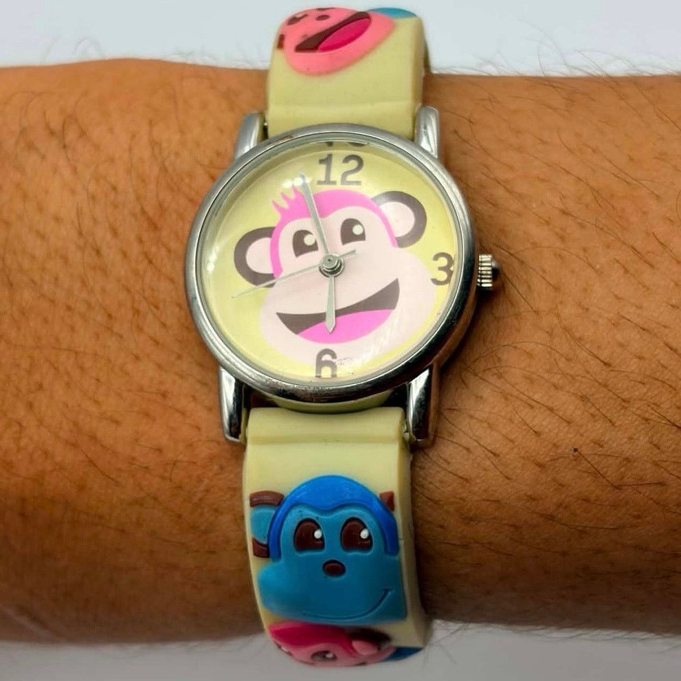 Other Silver & Yellow Monkey Kid’s Watch Size ONE SIZE - 1 Thumbnail