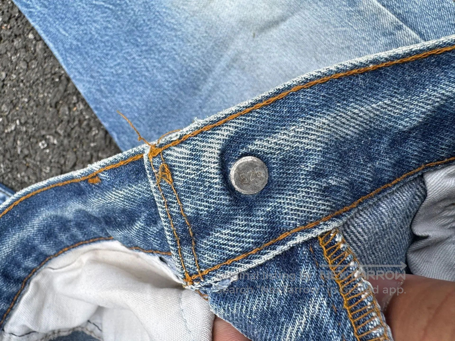 Vintage Vintage Levis 501 90s Jeans. Size US 33 - 4 Thumbnail