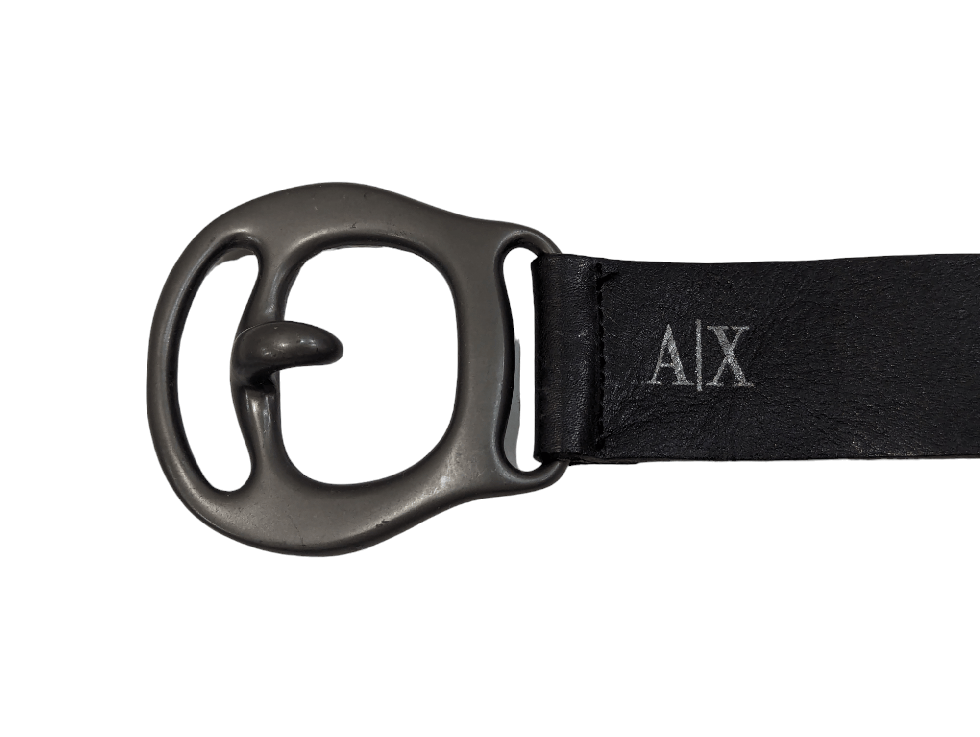 Armani Exchange ARMANI EXCHANGE LEATHER BELT Size ONE SIZE - 4 Thumbnail