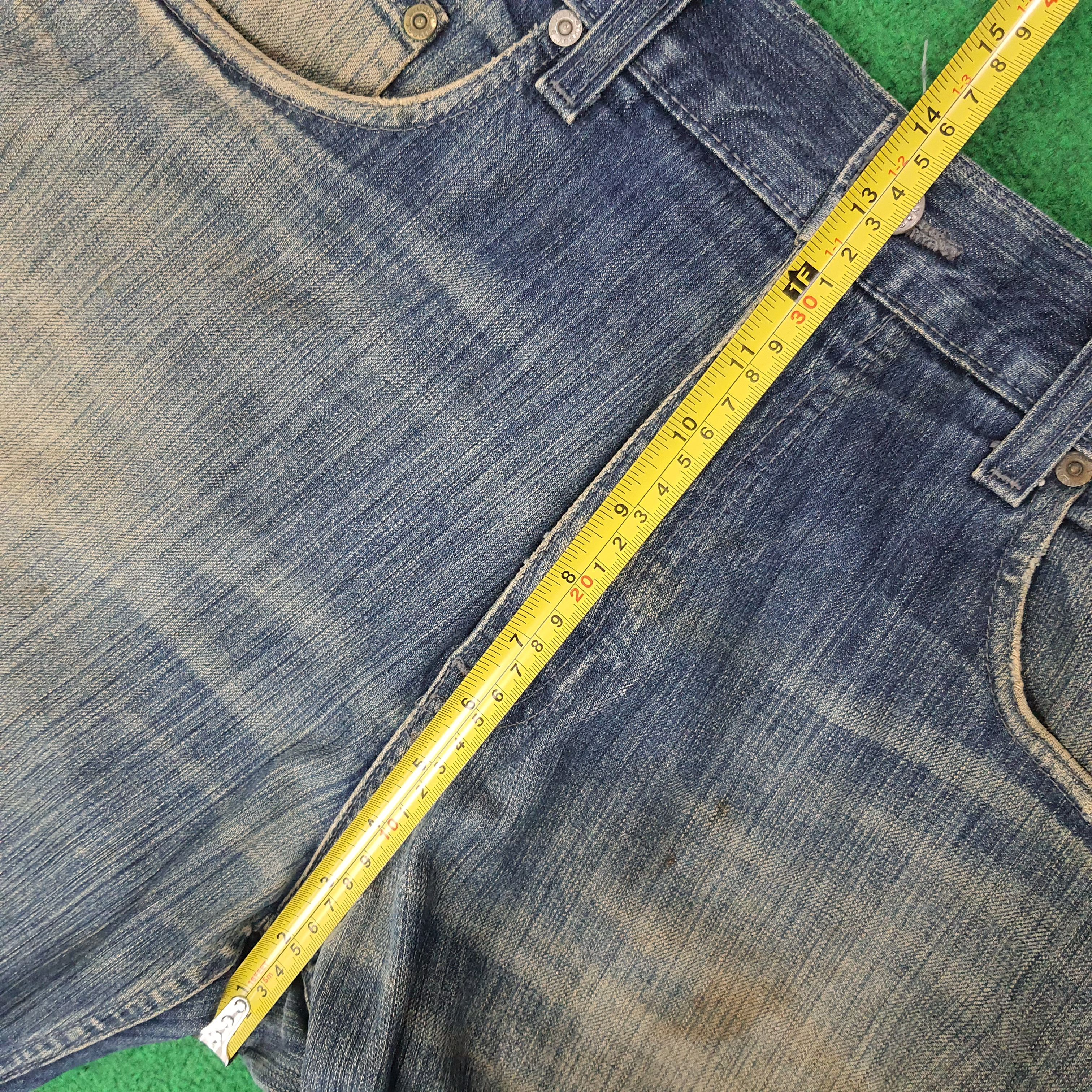 Stussy Vintage Stussy Authentic Workgear Custom Logo Jeans C265N5 Size US 34 / EU 50 - 15 Thumbnail