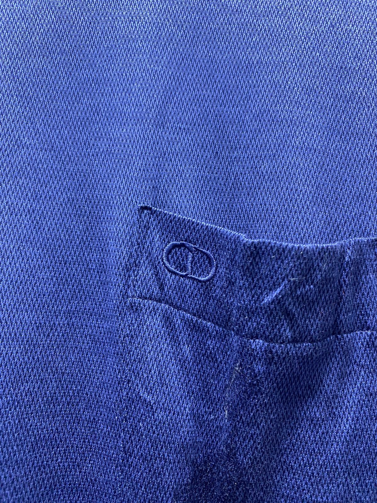 Dior Sick☠️ Christian Dior Mock Neck Jersey 80s Designer Rare Size US L / EU 52-54 / 3 - 6 Thumbnail